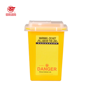 Waste Sharp Container Yellow Flip Cap